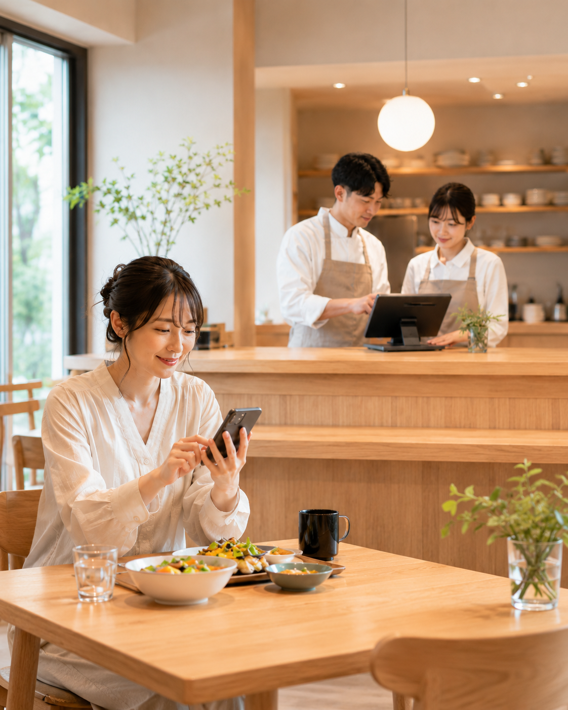 スマぐるオーダーの利用イメージ
